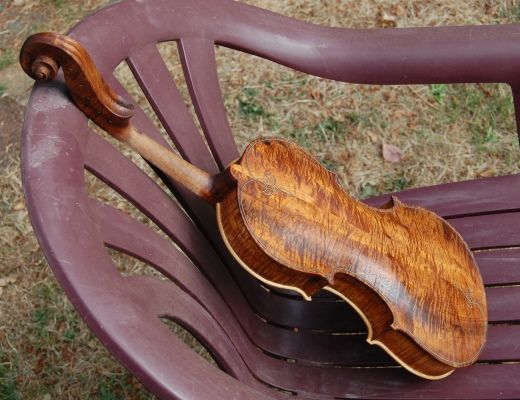 Sealer drying in the sun: