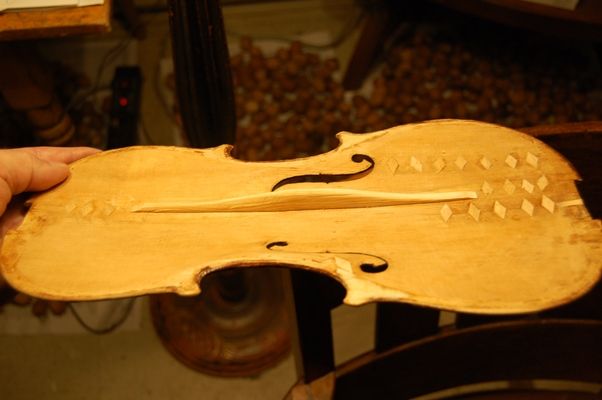 Side view of new bass-bar