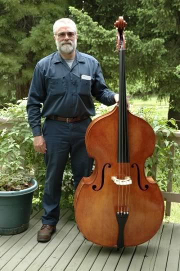 Double Bass Front View