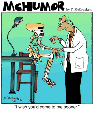 Medical Cartoons on Preventative Medicine