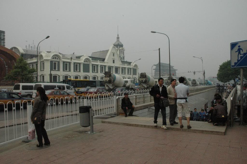 the old train station in Beijing