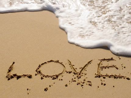 Love on sand Pictures, Images and Photos