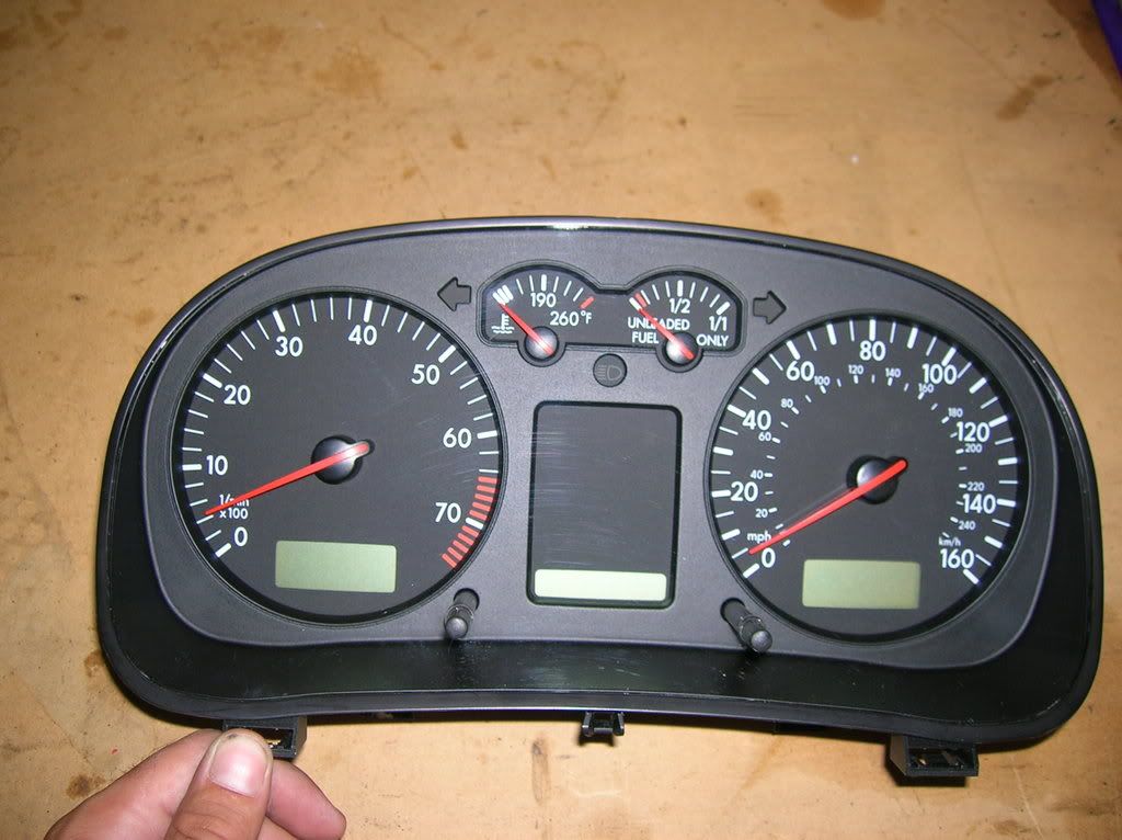 FSNew automatic gauge cluster VW Vortex Volkswagen Forum