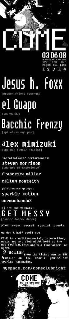 COME club night