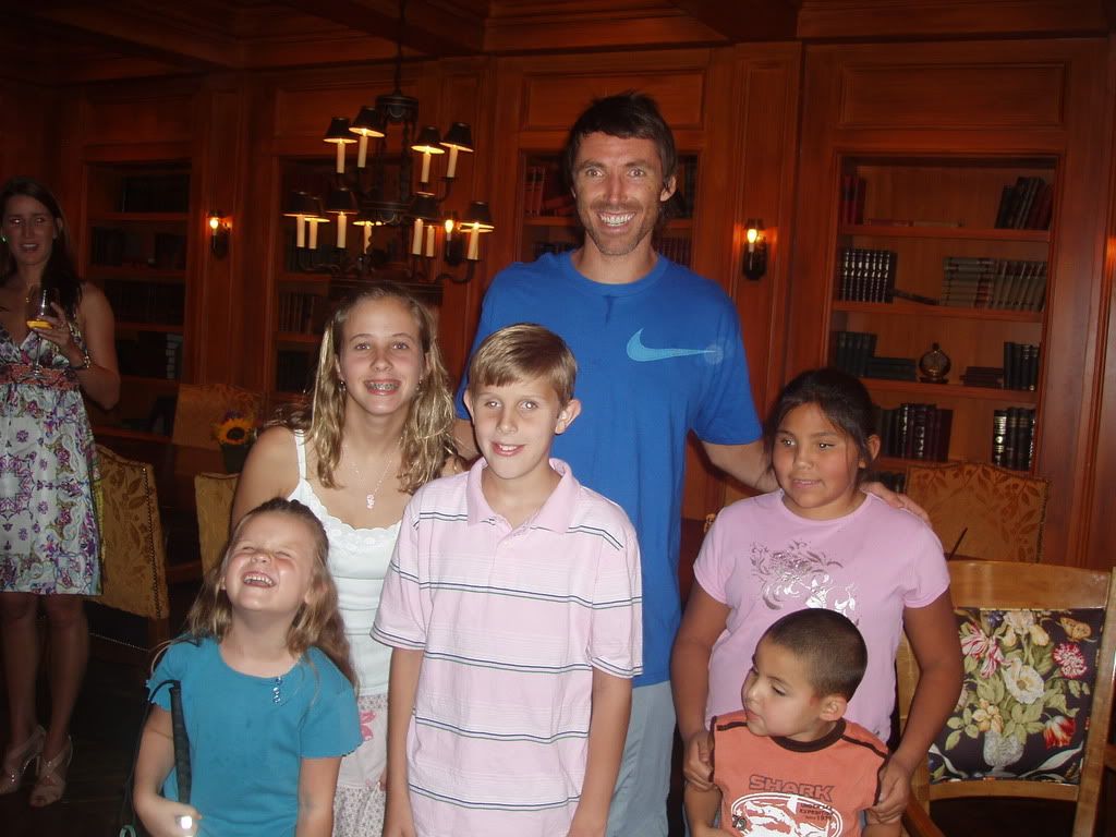 Steve Nash and FBC Kids