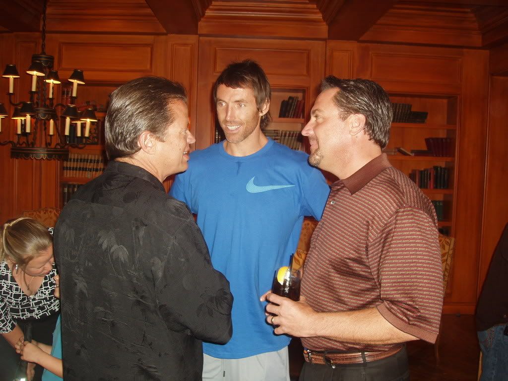 Mark Dewane, John Langbein and Steve Nash