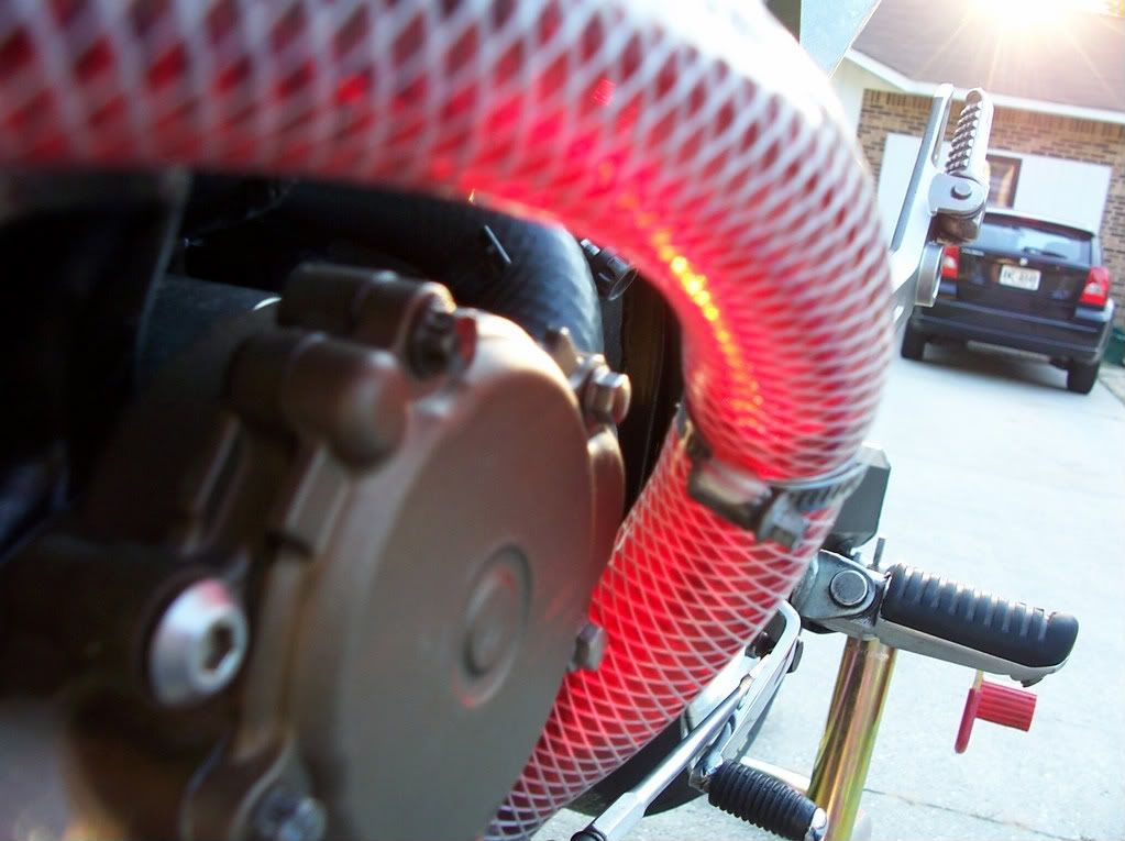 zx10r engine swap clear radiator hoses complete new video