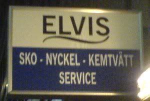 Skomakar-Elvis lever! Foto: Thomas Tvivlaren