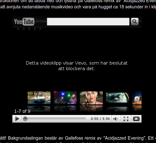 Vevo blocked Nelly Furtado's 'Do It' video on YouTube. Bild: Thomas Tvivlaren