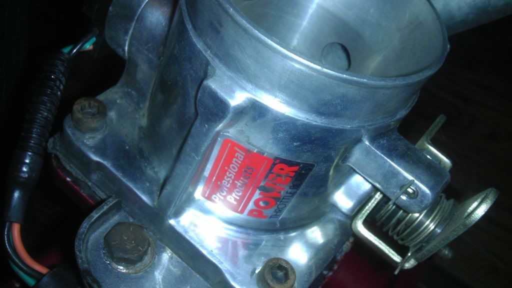 For Sale 75mm throttle body and egr delete plate Ford Mustang Forums