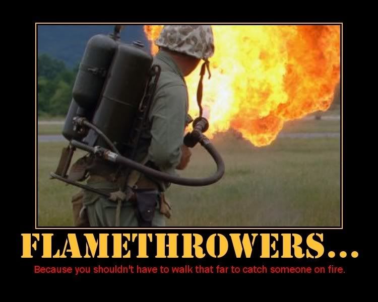 Funny Flamethrower