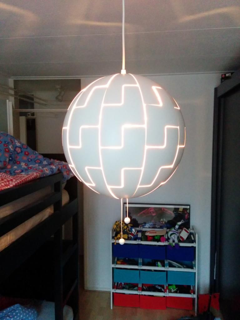 Making A Lego Death Star Out Of An Ikea Lamp Lego Star Wars Eurobricks Forums