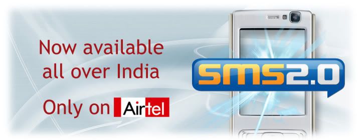 Airtel, Airtel Mp3, Airtel SMS, Airtel SMS 2.0