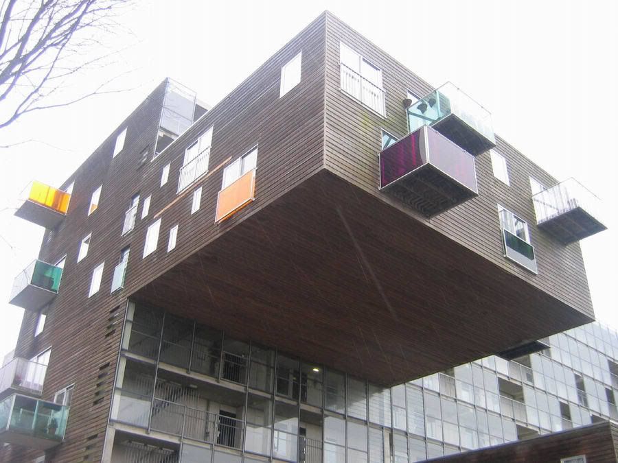 MVRDV WoZoCos - Здание в Амстердаме, Голландия