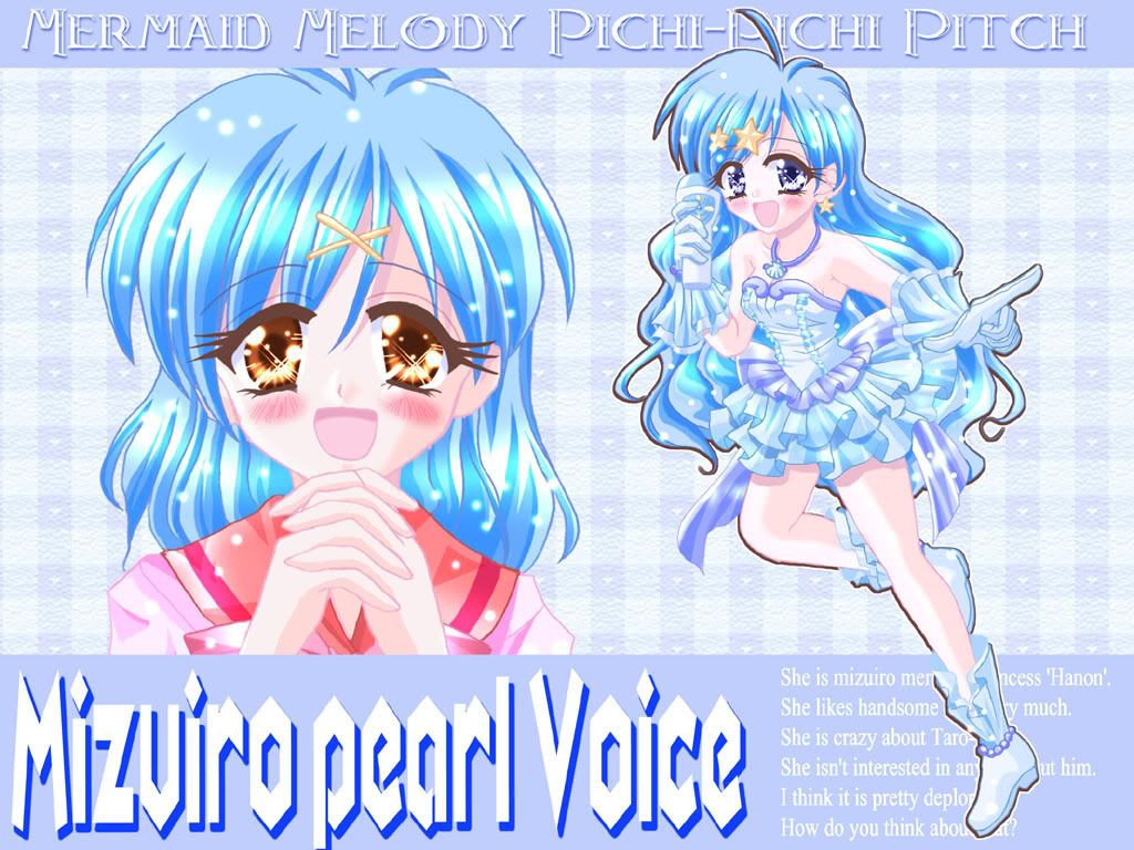 Blue11.jpg Mermaid melody Hanon image by vaporeonespeon