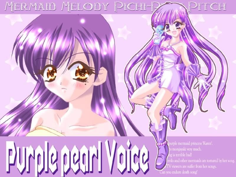 Purple12.jpg Mermaid melody Karen image by vaporeonespeon