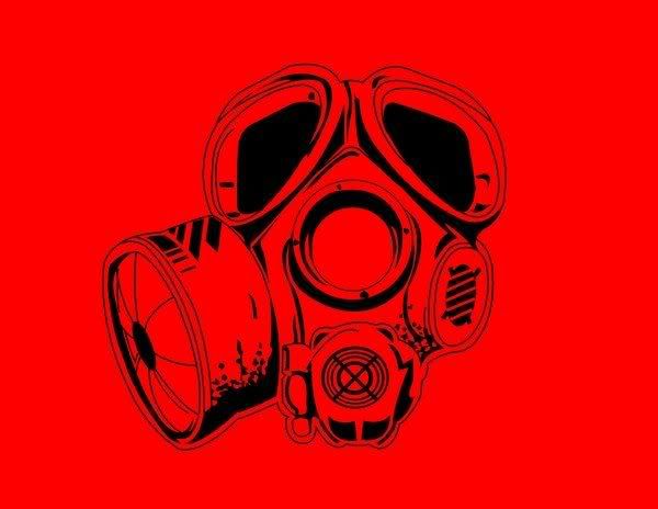 gas mask cartoon. Gas Mask Wallpaper Desktop