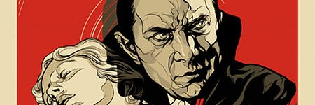 Dracula Poster Ausschnitt by Martin Ansin