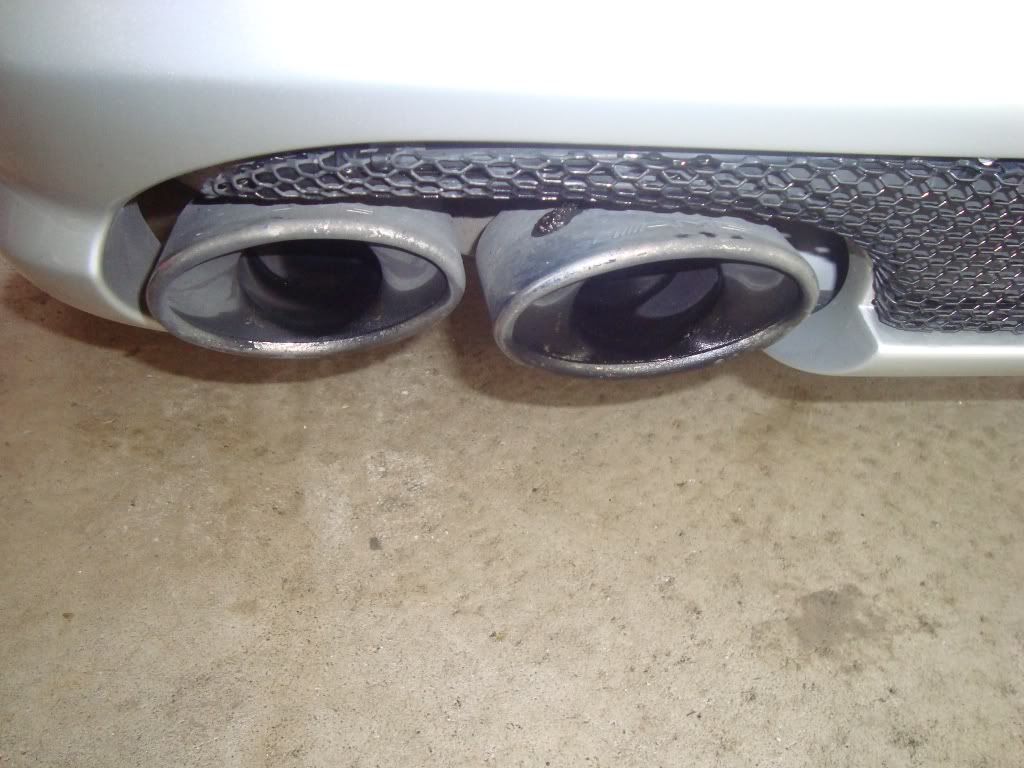 SL/R230 Easiest Way to clean your dirty Exhaust Tips Forums