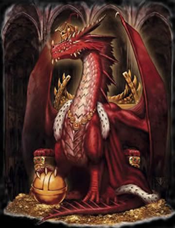 Beautiful Red Dragon