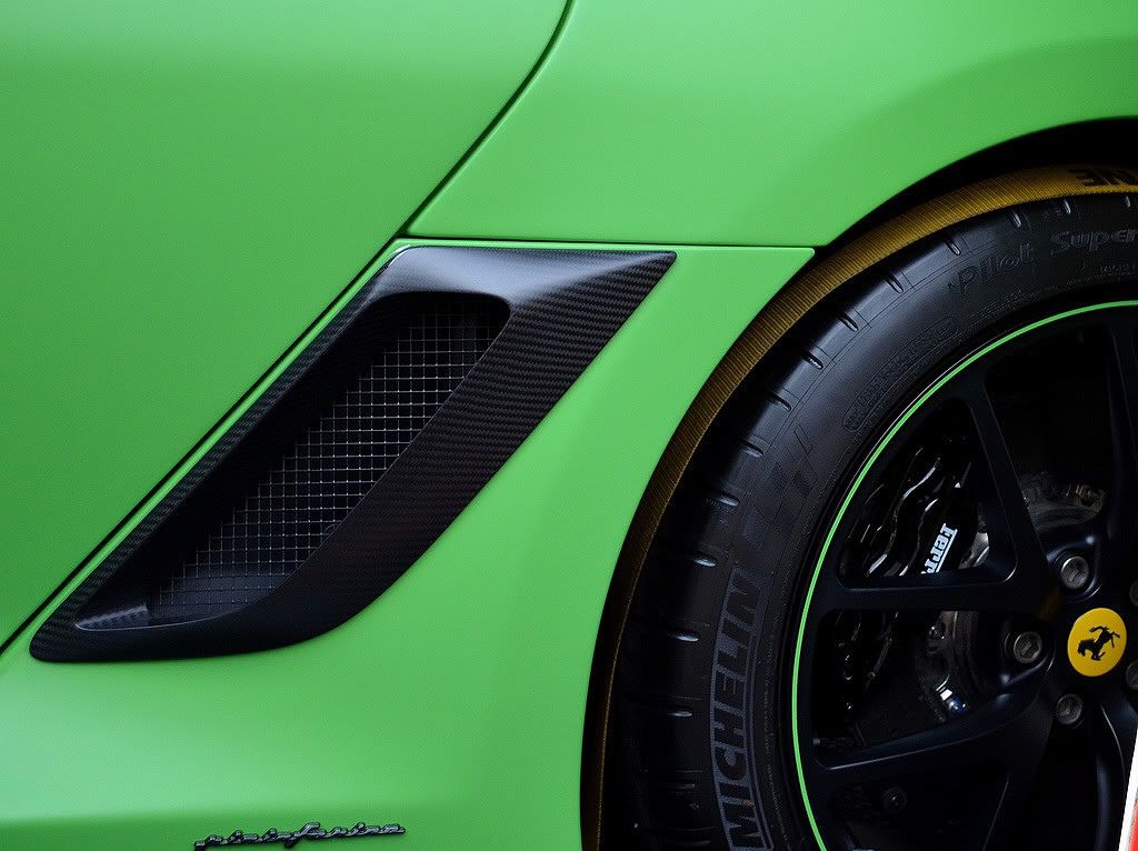 Green Black Matte Ferrari 599 GTO Ciudad de Mexico Mexico 