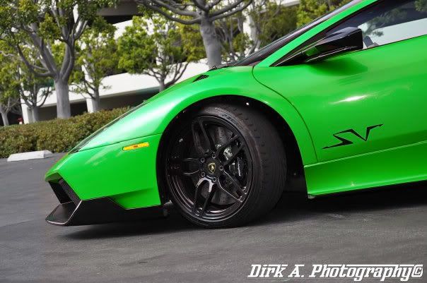 Lime Green Lambo SV Just posted one Dirk's FB