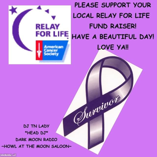 RELAY FOR LIFE TAG
