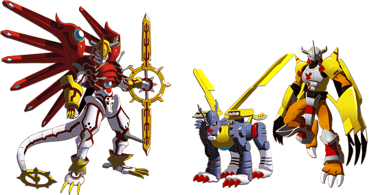 wargreymon vs shinegreymon