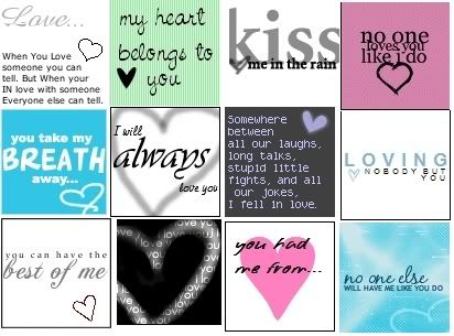 quotes for in love. love quotes collage. in