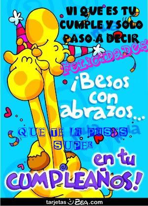 feliz cumple