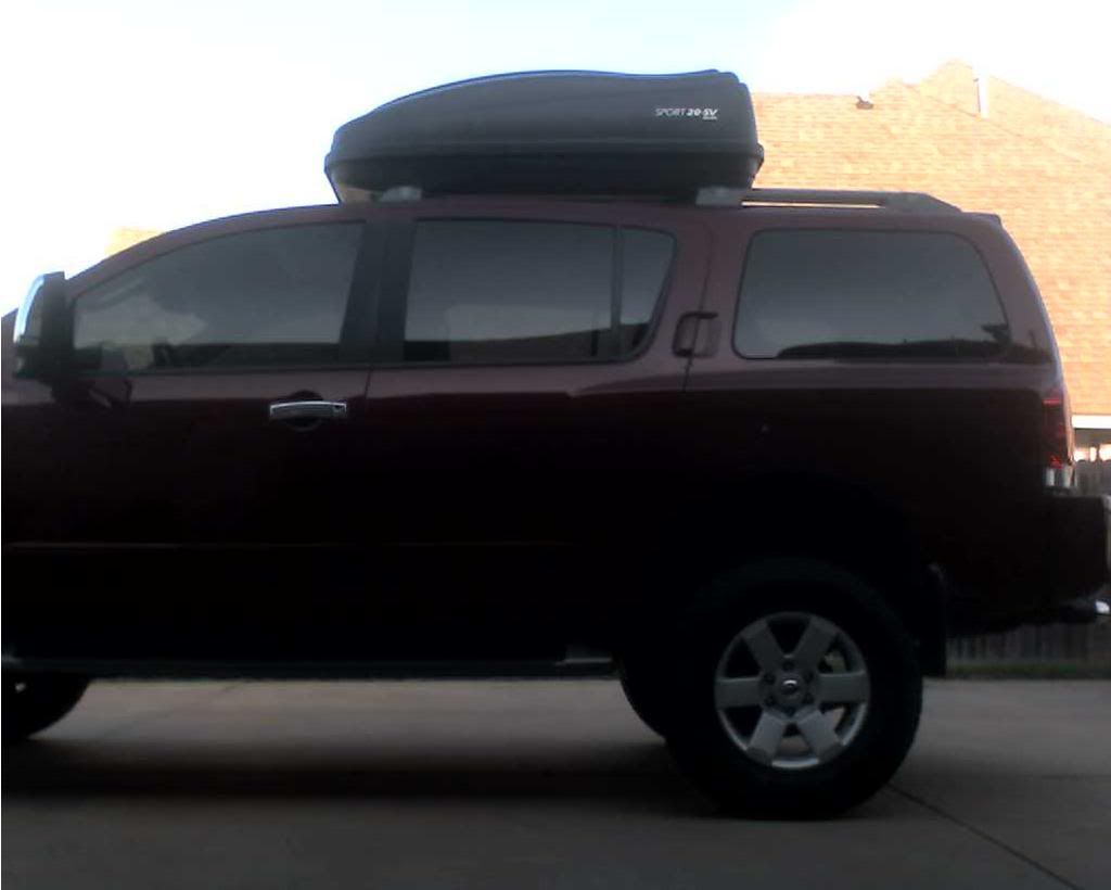 Nissan armada roof top carriers #9