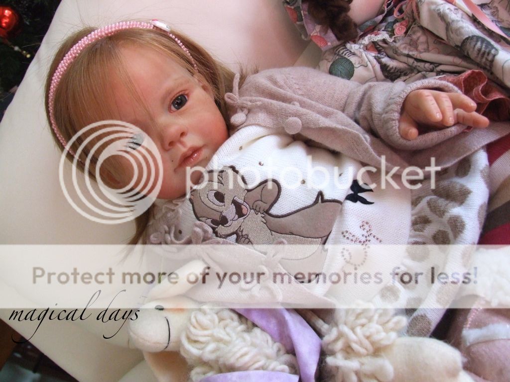 Amazing Reborn Toddler Doll Louisa Jannie de Lange Human Hair