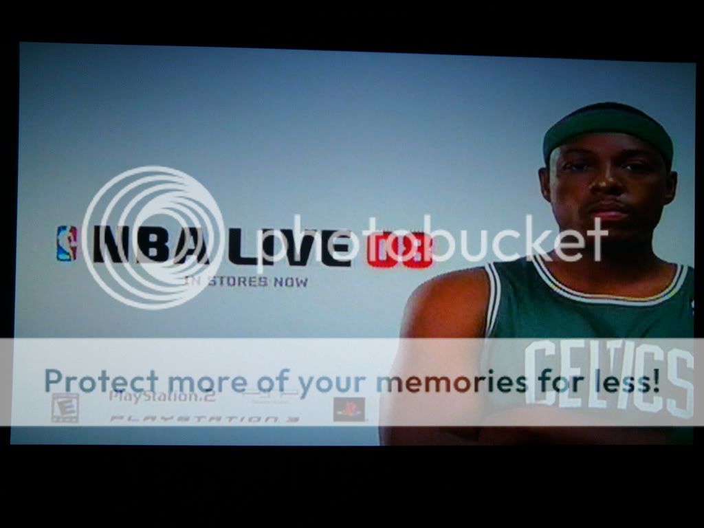 EA only advertising Playstation version of NBA Live 08 ...
